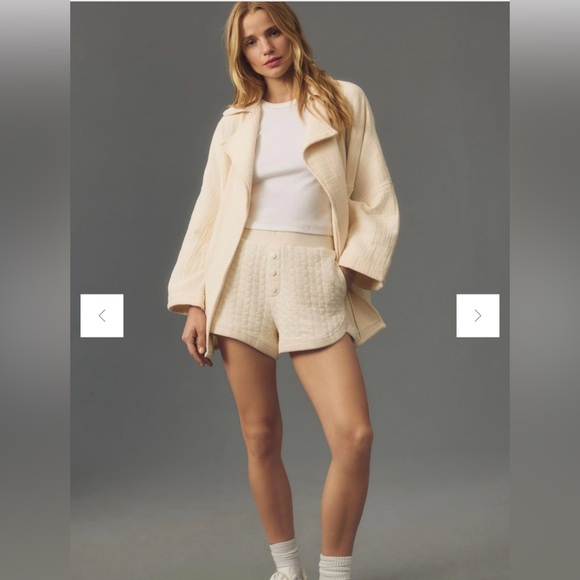 NWT Pilcro Gauze Open-Front Shirt - Picture 2 of 7